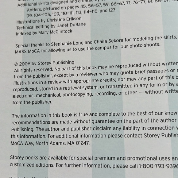 Sew What Skirts Skirt Sewing Projects Book 16 Simple Styles 2006 Hardcover - Picture 5 of 15